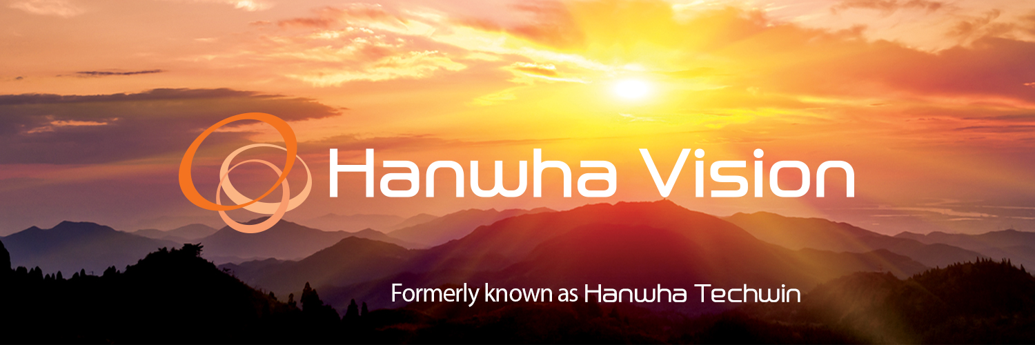 Hanwha Vision America banner