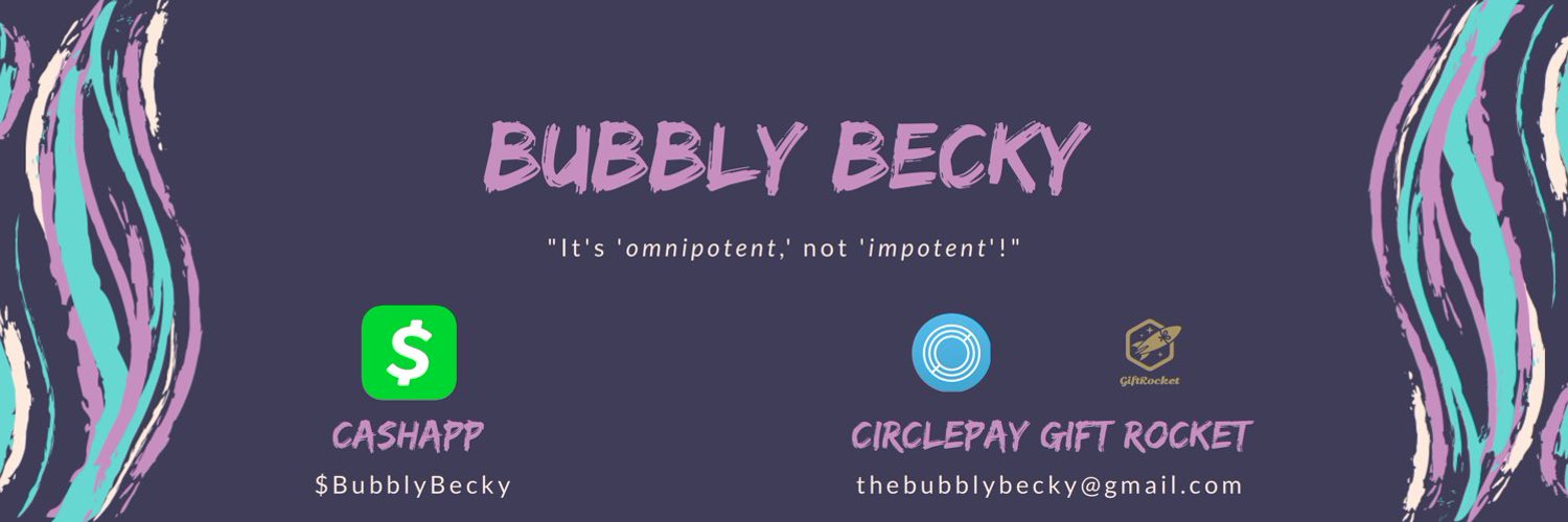 BubblyBecky on Twitter: 