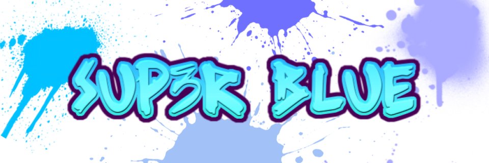SUP3RBLUE's profile banner image
