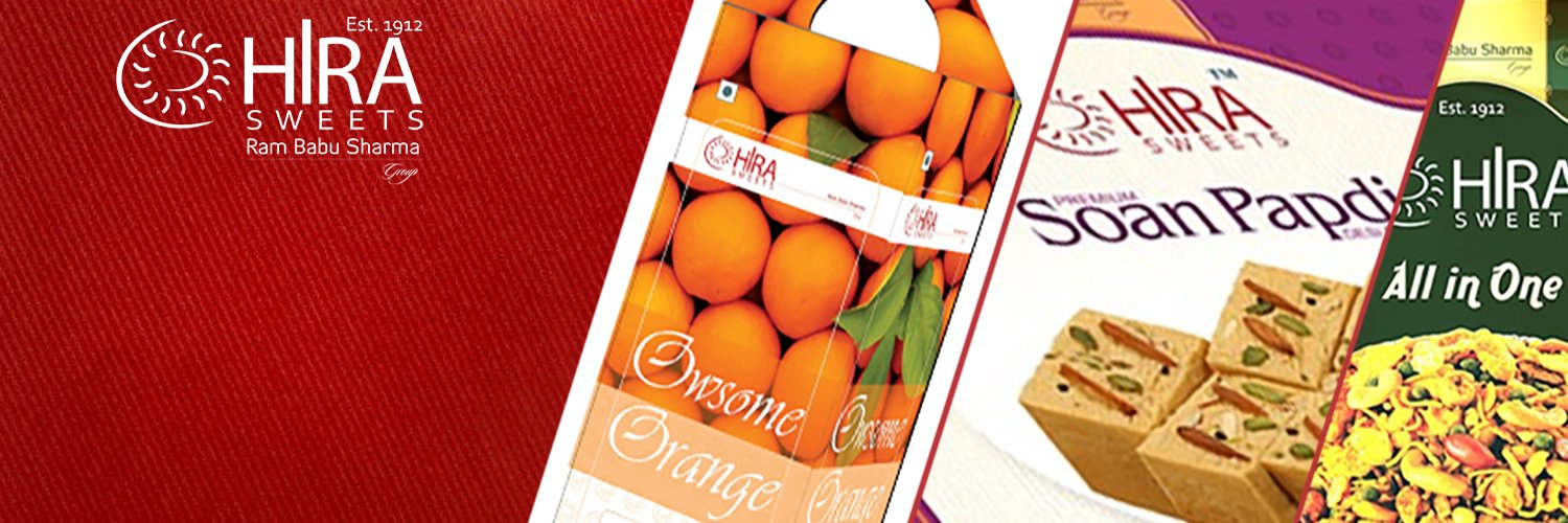 Hira Sweets banner