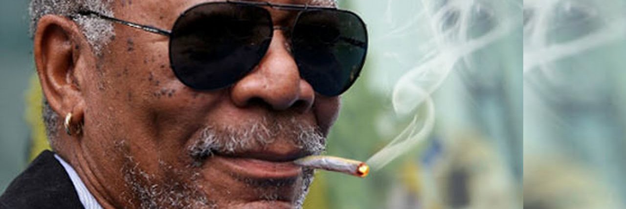 Morgan Freeman banner