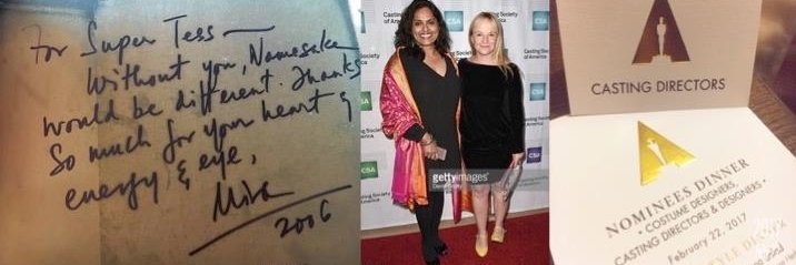 Tess Joseph Casting banner
