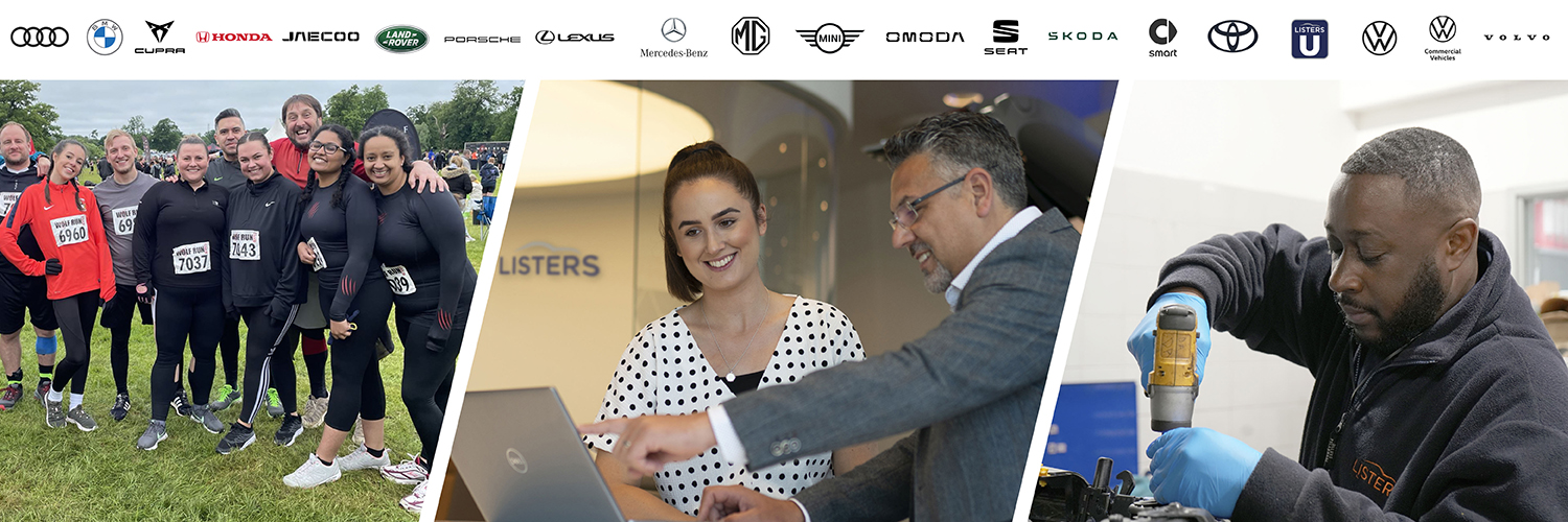 Listers Group banner