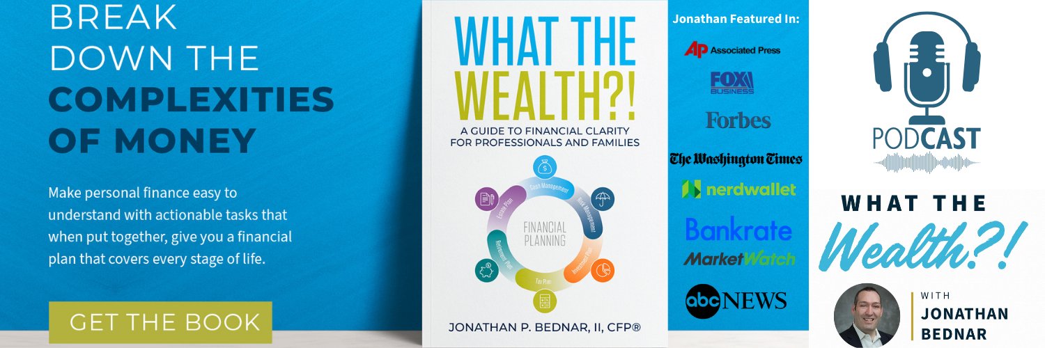 Jonathan P. Bednar, II, CFP® banner