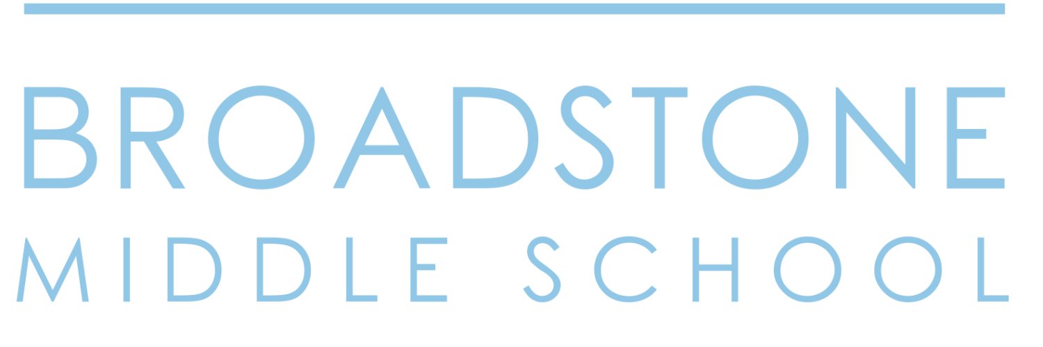 Broadstone Middle School banner