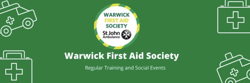 Warwick First Aid Society banner