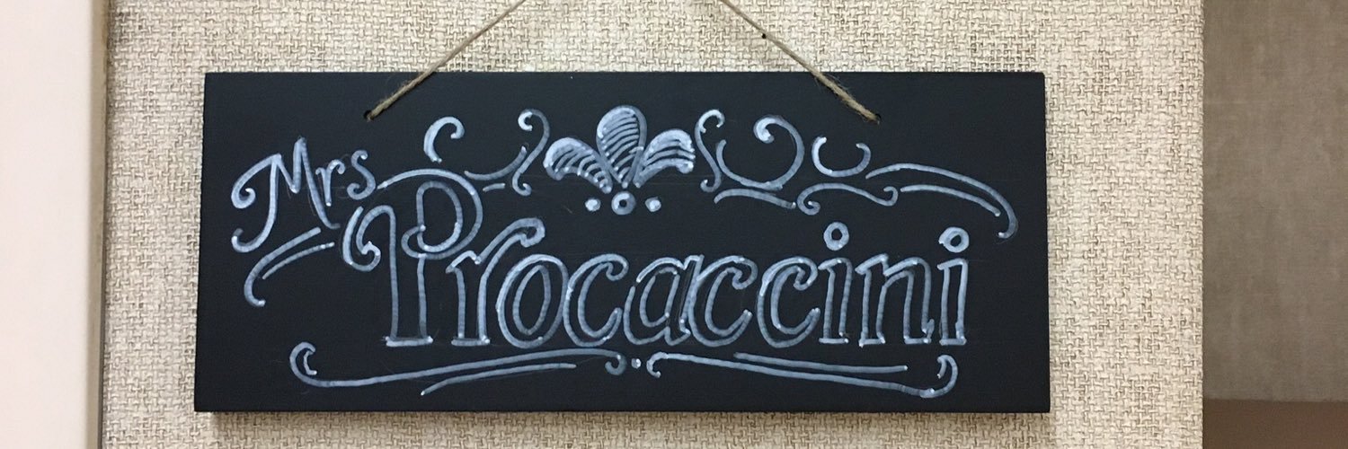 Mrs. Procaccini banner