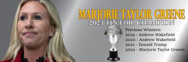 Tin Foil Awards Profile Banner