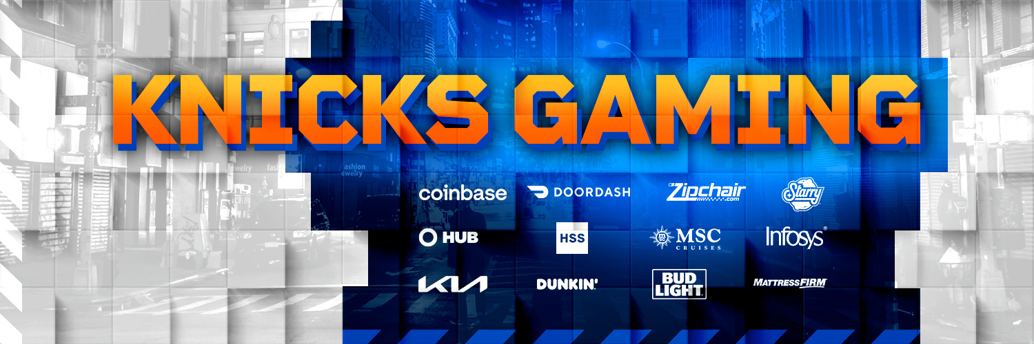 Knicks Gaming banner