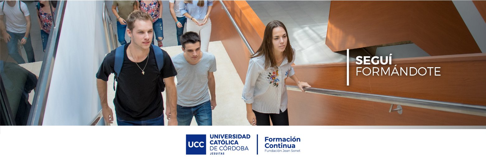 UCC Formación Continua banner
