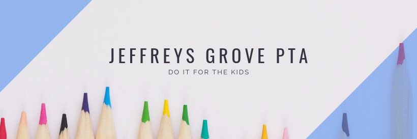 Jeffreys Grove PTA banner