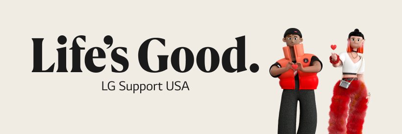 LG Support USA banner
