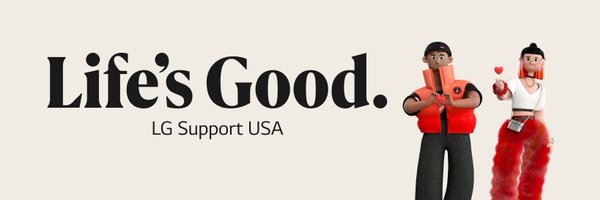 LG Support USA Profile Banner