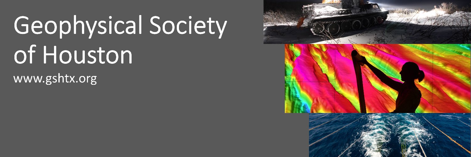 Geophysical Society of Houston banner