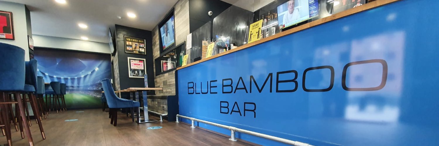 Blue Bamboo Bar banner
