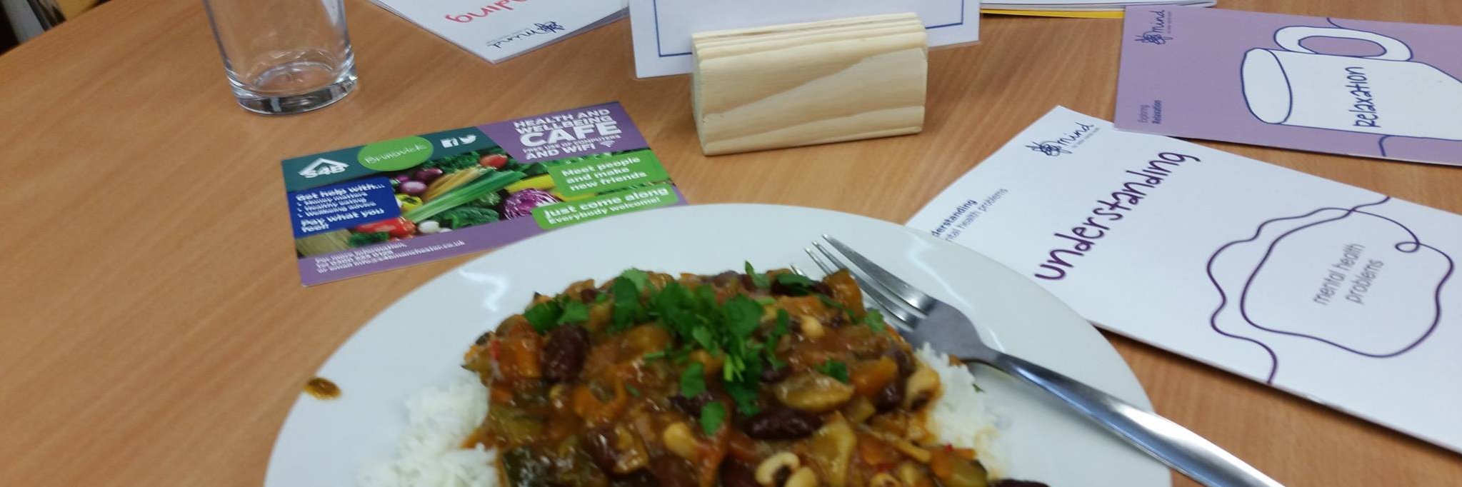 Brunswick Wellbeing Cafe banner