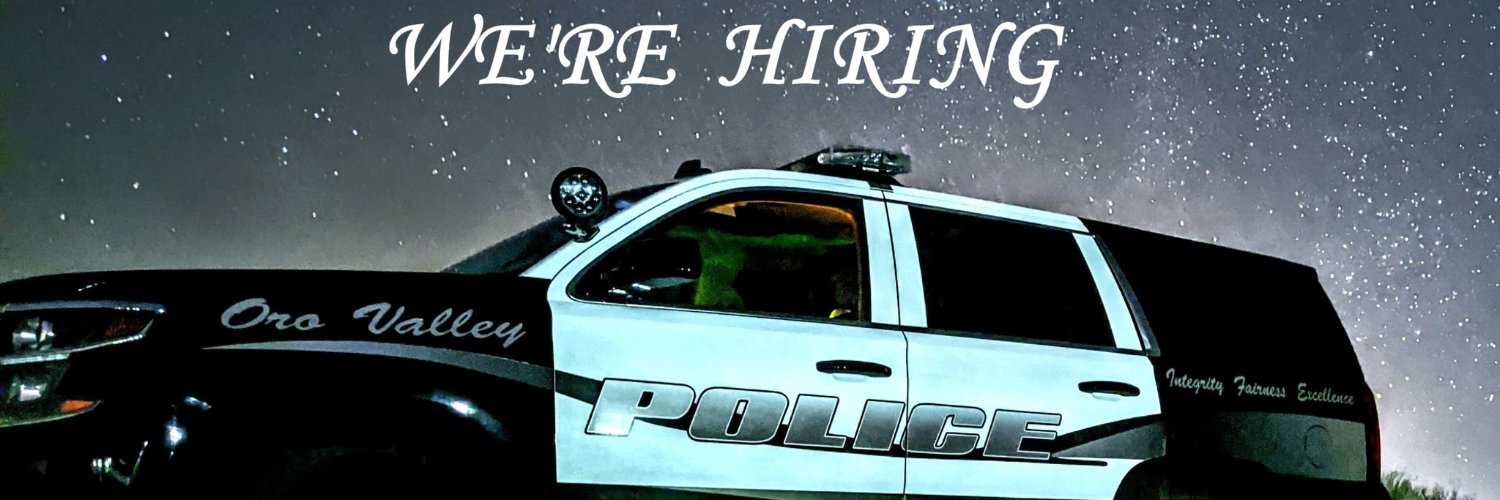 Oro Valley Police banner