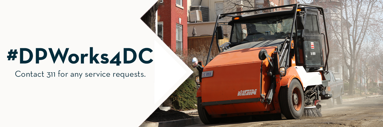 DC Department of Public Works banner