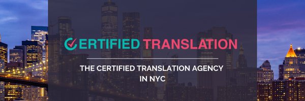 CertifiedTranslation Profile Banner