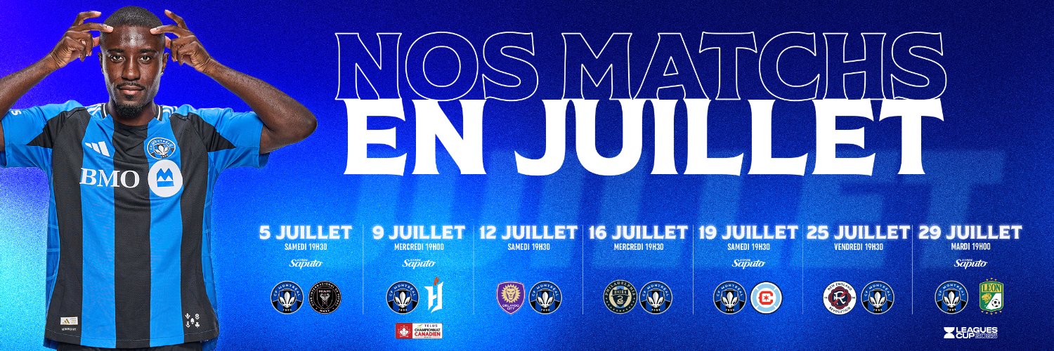 CF Montréal's banner