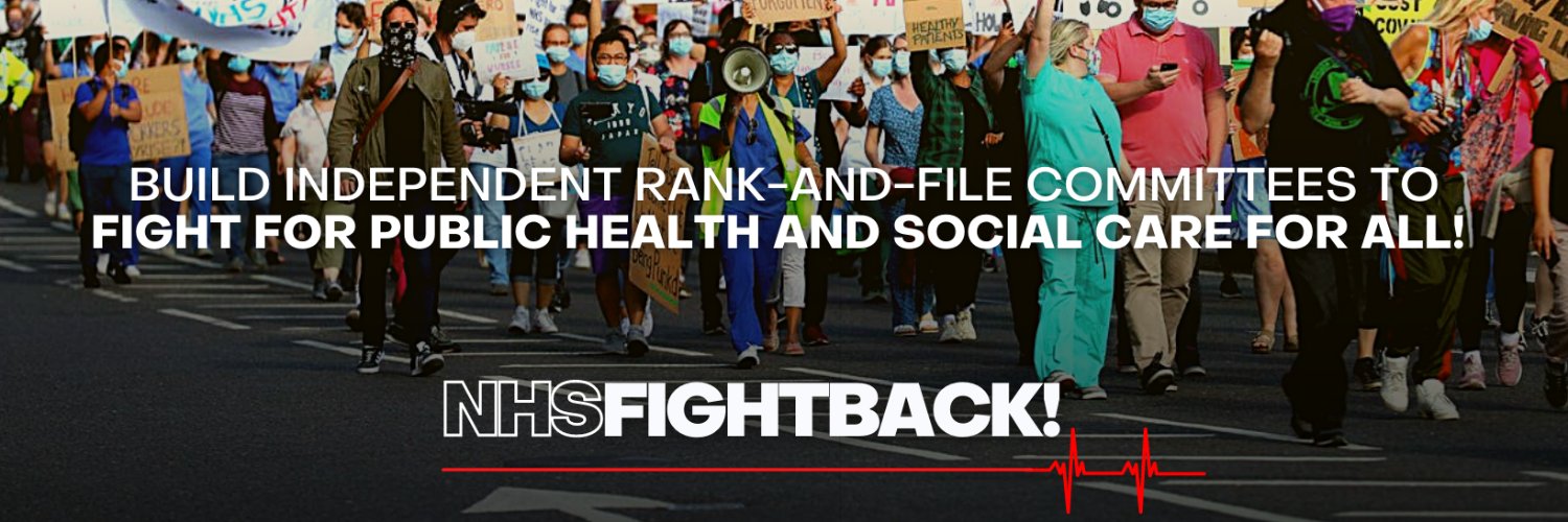 NHS FightBack's banner