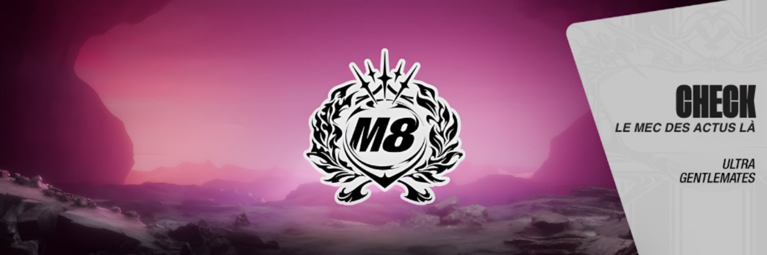 M8 Check ⭐️ banner