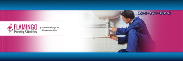 Flamingo Plumbing Profile Banner