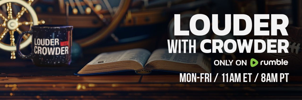 Crowder CEO's banner