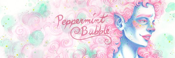 Peppermint Bubble Profile Banner