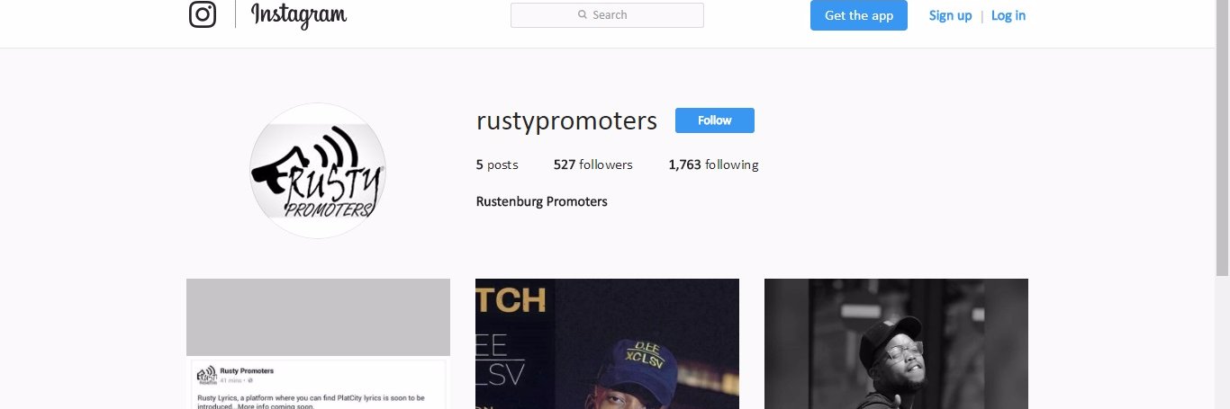 RustyPromoters's profile banner image