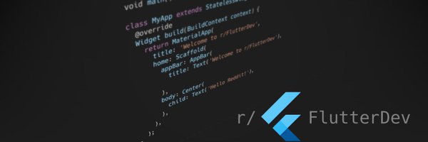 r_FlutterDev Profile Banner