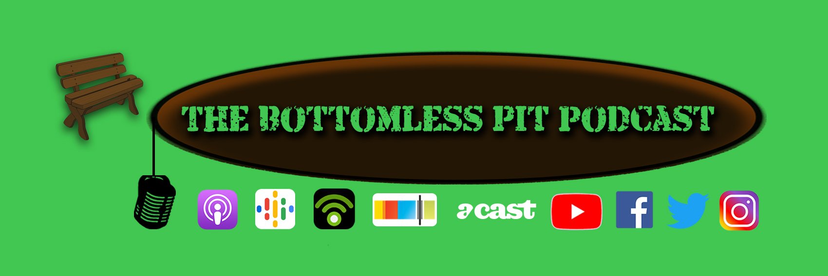 The Bottomless Pit Podcast banner