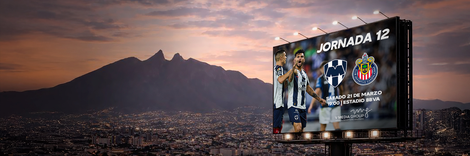 Rayados banner