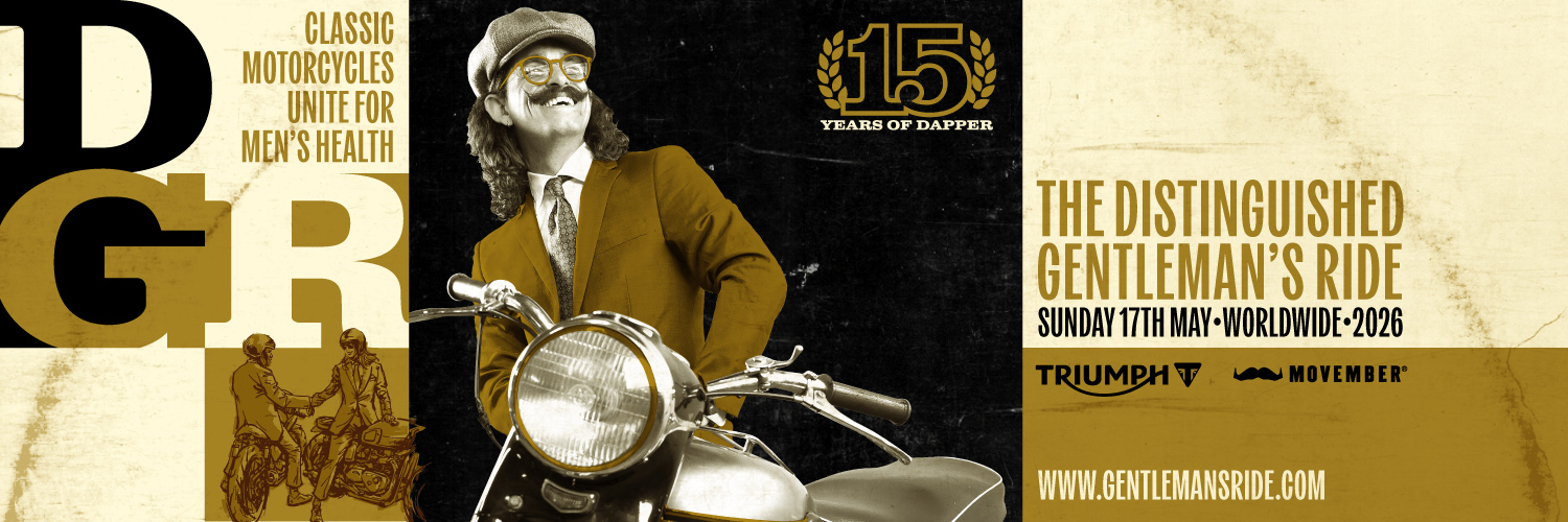 The Distinguished Gentleman's Ride banner