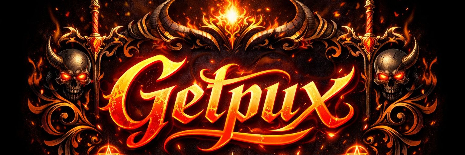 ⚜️꧁༒☬ 𝙂𝙚𝙩𝙥𝙪𝙭 ☬༒꧂⚜️ banner