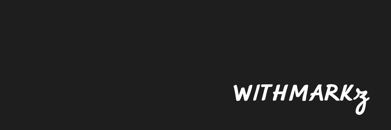 WITHMARKz🖤 banner
