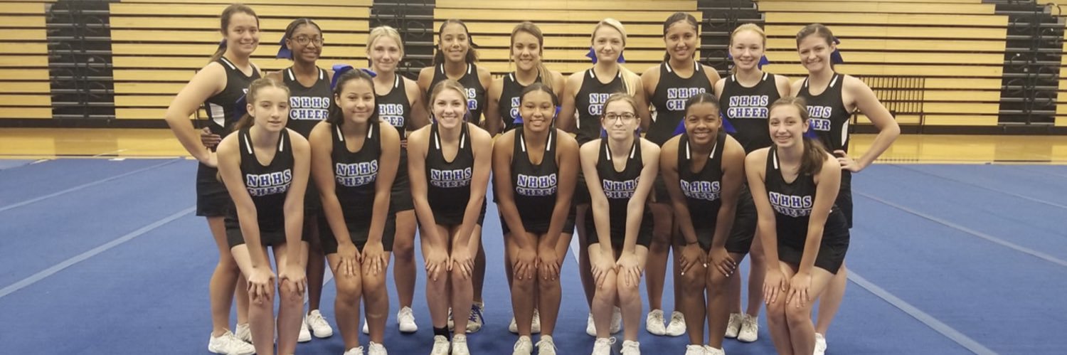 NHHS Cheerleading banner