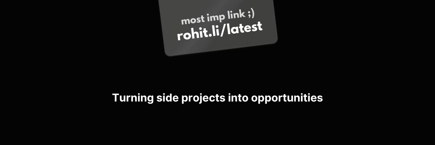Rohit banner