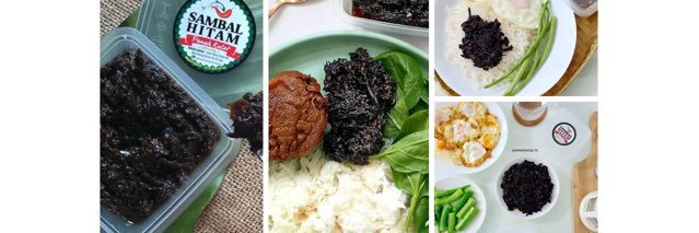 MAKCIK sambal hitam banner