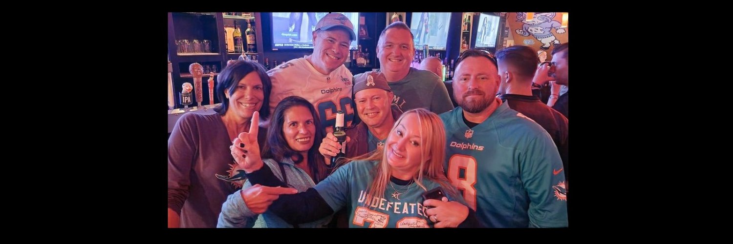 World Traveller, Miami Dolphins Fan Since 1978 banner