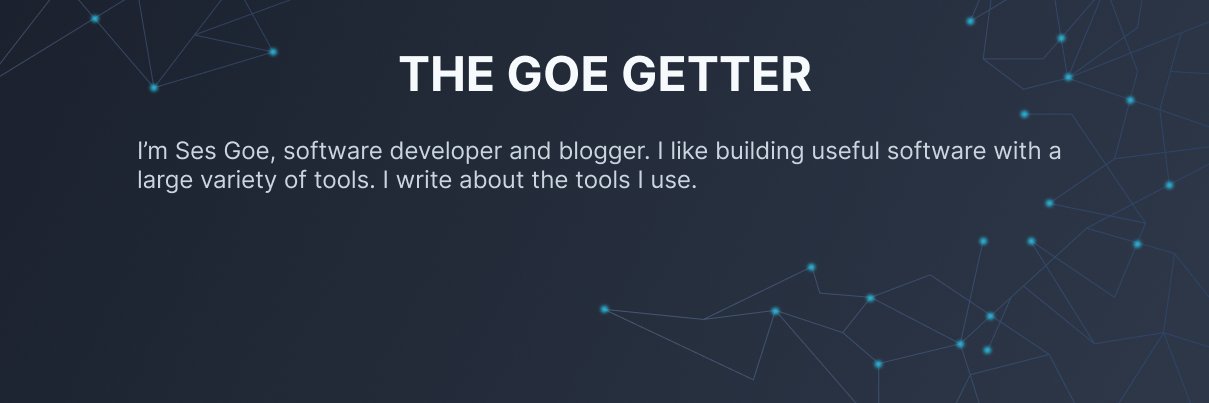 SesGoe's profile banner image