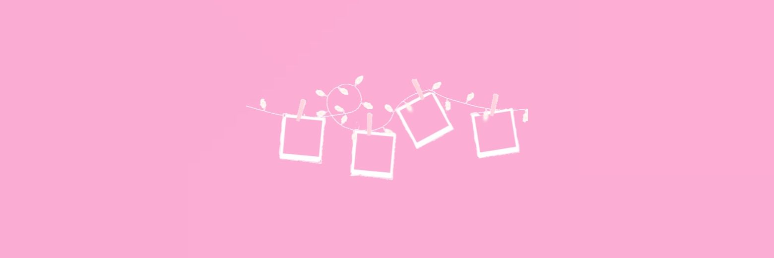 Polaroids Paradise 💜 banner