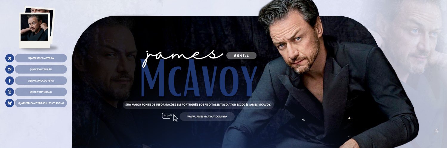James McAvoy Brasil banner