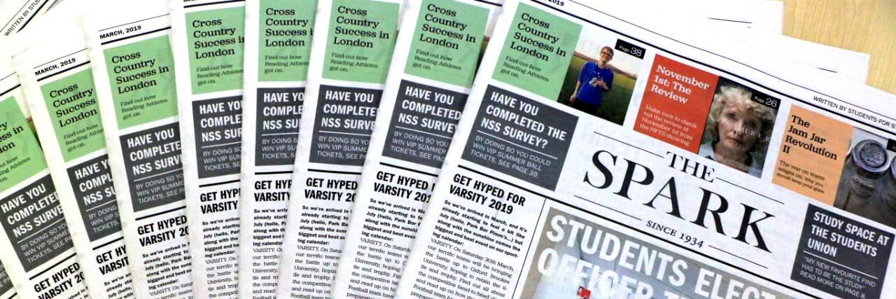 The Spark Newspaper banner