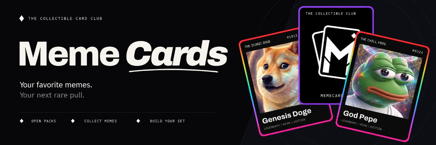 theMemeCardsfun's profile banner image