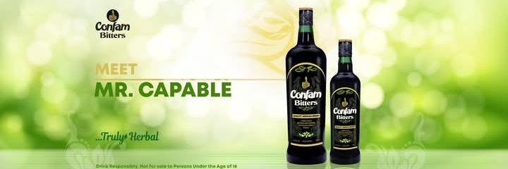 Confam Bitters banner