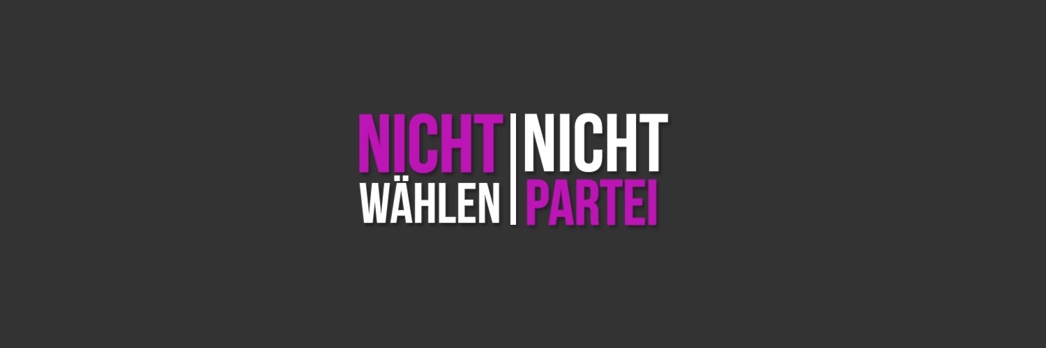 Nichtpartei's profile banner image