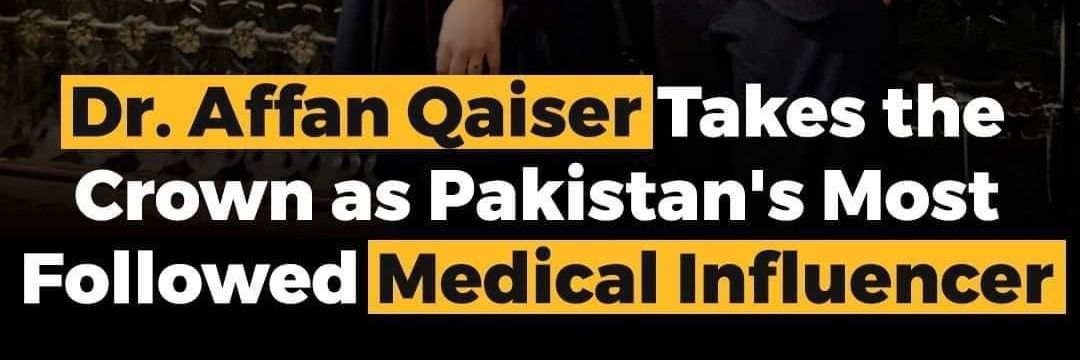 Dr. Muhammad Affan Qaiser banner