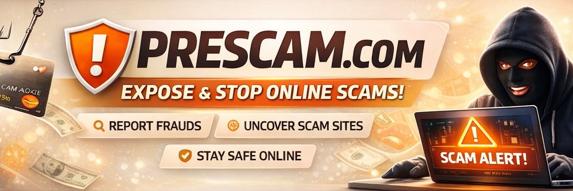 PreSCAM.com - Prevent Scam banner