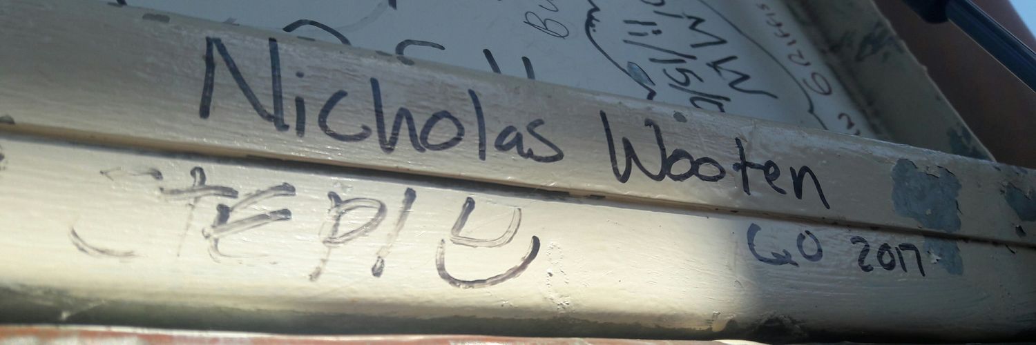 Nick Wooten's banner